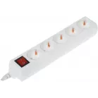 Сетевой удлинитель Buro BU-PS5.1/W 1.5м (5 розеток) белый (пакет ПЭ)