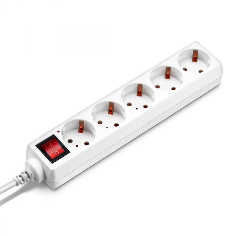 Сетевой удлинитель Buro BU-PS5.1/W 1.5м (5 розеток) белый (пакет ПЭ) Сетевой удлинитель Buro BU-PS5.1/W 1.5м (5 розеток) белый (пакет ПЭ)