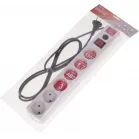 Сетевой фильтр Most LR 1.7м (6 розеток) белый (пакет ПЭ)