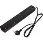 Сетевой фильтр Most RG 2м (6 розеток) черный (коробка)