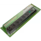 Сетевой фильтр Most RG 2м (6 розеток) черный (коробка)