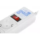 Сетевой фильтр Powercube SPG-B-10-WHITE 3м (5 розеток) белый (коробка)