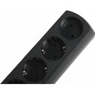 Сетевой фильтр Most H6 5м (6 розеток) черный (коробка)