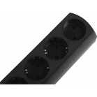 Сетевой фильтр Most HV6 2м (6 розеток) черный (коробка)