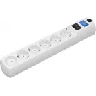 Сетевой фильтр Most HV6 2м (6 розеток) белый (коробка)