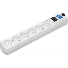 Сетевой фильтр Most HV6 2м (6 розеток) белый (коробка)