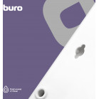 Сетевой фильтр Buro BU-SP1.8_USB_2A-W 1.8м (6 розеток) белый (коробка)