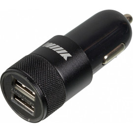 Автомобильное зар./устр. Wiiix UCC-2-10B 2.1A+1A 2xUSB универсальное черный