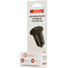 Автомобильное зар./устр. Wiiix UCC-1-11 18W 3A (QC) USB универсальное черный