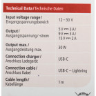 Автомобильное зар./устр. Hama H-183317 30W 3A (PD) USB Type-C для Apple белый (00183317)