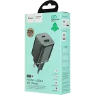 Сетевое зар./устр. Hoco N41 Almighty Black 20W 3A+2.22A+2A+1.67A+1.5A (PD+QC+AFC) USB/USB Type-C универсальное черный