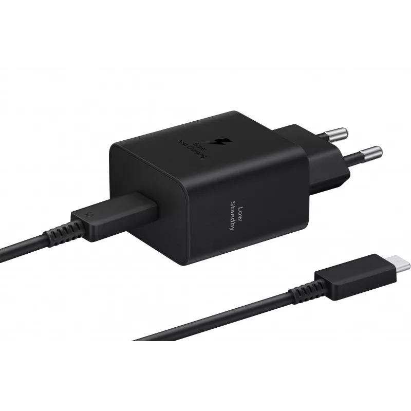 Сетевое зар./устр. Samsung EP-T4511XBEGEU 45W 3A (PD) USB Type-C для Samsung черный
