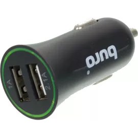 Автомобильное зар./устр. Buro XCJ-041-2.1A 10.5W 2.1A+1A 2xUSB универсальное черный