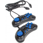 Джойстик Sega 21-JS черный для: Dendy