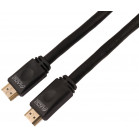Кабель аудио-видео LAZSO WH-111 HDMI (m)/HDMI (m) 15м. позолоч.конт. черный (WH-111(15M))