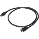 Кабель аудио-видео Buro HDMI 2.0 HDMI (m)/HDMI (m) 1м. позолоч.конт. черный (BHP HDMI 2.0-1)