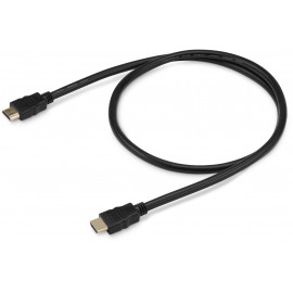 Кабель аудио-видео Buro HDMI 2.0 HDMI (m)/HDMI (m) 1м. позолоч.конт. черный (BHP HDMI 2.0-1)
