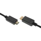 Кабель аудио-видео Buro v. 1.2 DisplayPort (m)/HDMI (m) 2м. позолоч.конт. черный (BHP DPP_HDMI-2)