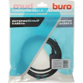 Кабель аудио-видео Buro v. 1.2 DisplayPort (m)/HDMI (m) 2м. позолоч.конт. черный (BHP DPP_HDMI-2)