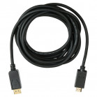 Кабель аудио-видео Buro v. 1.2 DisplayPort (m)/HDMI (m) 5м. позолоч.конт. черный (BHP DPP_HDMI-5)