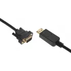 Кабель-переходник видео Buro 1.1v DisplayPort (m)/VGA (m) 2м. (BHP DPP_VGA-1)