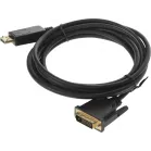 Кабель аудио-видео Buro 1.1v DisplayPort (m)/DVI-D (Dual Link) (m) 3м. позолоч.конт. черный (BHP DPP_DVI-3)