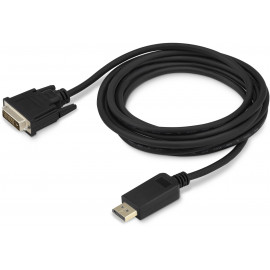 Кабель аудио-видео Buro 1.1v DisplayPort (m)/DVI-D (Dual Link) (m) 3м. позолоч.конт. черный (BHP DPP_DVI-3)