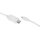 Кабель-переходник аудио-видео 1.2v miniDisplayport (m)/HDMI (m) 2м. белый