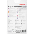 Кабель аудио-видео Thomson High Speed HDMI (m)/HDMI (m) 3м. феррит.кольца позолоч.конт. черный (00132107)