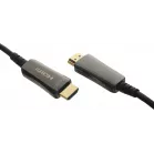 Кабель аудио-видео Digma HDMI 2.0 AOC HDMI (m)/HDMI (m) 30м. позолоч.конт. черный (BHP AOC 2.0-30)