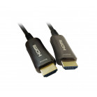 Кабель аудио-видео Digma HDMI 2.0 AOC HDMI (m)/HDMI (m) 50м. позолоч.конт. черный (BHP AOC 2.0-50)