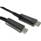 Кабель аудио-видео Digma HDMI 2.0 AOC HDMI (m)/HDMI (m) 50м. позолоч.конт. черный (BHP AOC 2.0-50)