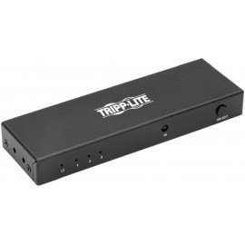 Переключатель аудио-видео Tripplite B119-003-UHD 3xHDMI (f)/HDMI (f) 1м. феррит.кольца позолоч.конт. черный