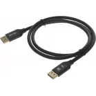 Кабель аудио-видео Ultra HD v1.4 DisplayPort (m)/DisplayPort (m) 1м. черный