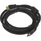 Кабель аудио-видео Buro HDMI (m)/HDMI (m) 2м. феррит.кольца позолоч.конт. черный (HDMI-V1.4-2MC)