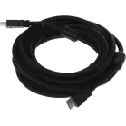 Кабель аудио-видео Buro HDMI (m)/HDMI (m) 5м. феррит.кольца позолоч.конт. черный (HDMI-V1.4-5MC)