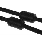 Кабель аудио-видео Buro HDMI (m)/HDMI (m) 5м. феррит.кольца позолоч.конт. черный (HDMI-V1.4-5MC)
