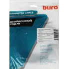 Кабель аудио-видео Buro HDMI (m)/HDMI (m) 5м. феррит.кольца позолоч.конт. черный (HDMI-V1.4-5MC)