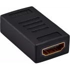 Адаптер аудио-видео Buro HDMI (f)/HDMI (f) позолоч.конт. черный (BHP-ADP-HDMI-2.0)
