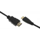Кабель аудио-видео Buro mini-HDMI (m)/HDMI (m) 3м. черный (BHP-MINHDMI-3)