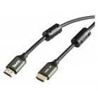 Кабель аудио-видео Buro HDMI (m)/HDMI (m) 1м. феррит.кольца позолоч.конт. черный (BHP-HDMI-2.1-1G)