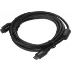 Кабель аудио-видео Buro HDMI (m)/HDMI (m) 3м. феррит.кольца позолоч.конт. черный (BHP-HDMI-2.1-3G)