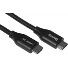 Кабель аудио-видео Buro HDMI (m)/HDMI (m) 3м. феррит.кольца позолоч.конт. черный (BHP-HDMI-2.1-3G)