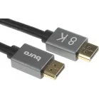 Кабель аудио-видео Buro V1.4 DisplayPort (m)/DisplayPort (m) 1.5м. позолоч.конт. черный (BHP-DPP-1.4-1.5G)
