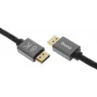 Кабель аудио-видео Buro V1.4 DisplayPort (m)/DisplayPort (m) 1.5м. позолоч.конт. черный (BHP-DPP-1.4-1.5G)