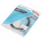 Кабель аудио-видео Buro V1.4 DisplayPort (m)/DisplayPort (m) 1.5м. позолоч.конт. черный (BHP-DPP-1.4-1.5G)
