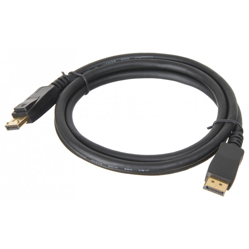 Кабель аудио-видео Buro DisplayPort (m)/DisplayPort (m) 1.5м. черный (BHP-DPP-1.4-1.5)