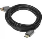 Кабель аудио-видео Buro V1.4 DisplayPort (m)/DisplayPort (m) 3м. позолоч.конт. черный (BHP-DPP-1.4-3G)