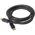 Кабель аудио-видео Buro V1.4 DisplayPort (m)/DisplayPort (m) 3м. черный (BHP-DPP-1.4-3)