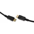 Кабель аудио-видео Buro V1.4 DisplayPort (m)/DisplayPort (m) 3м. черный (BHP-DPP-1.4-3)